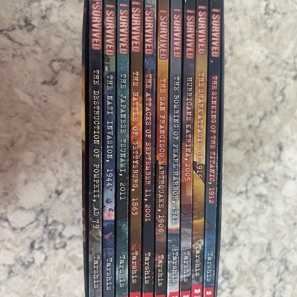I Survived 12 Book Series